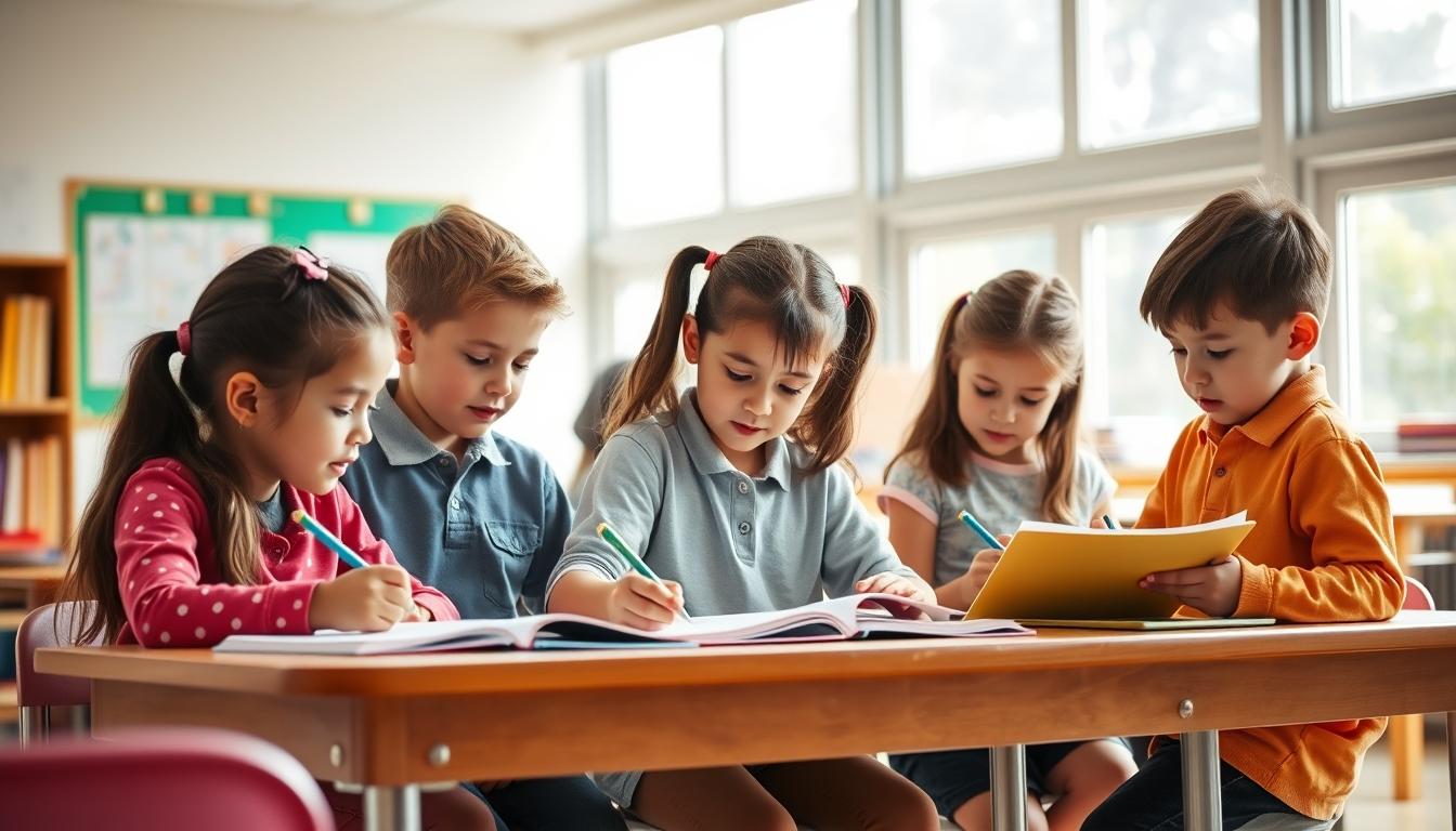 Modern university campus for students