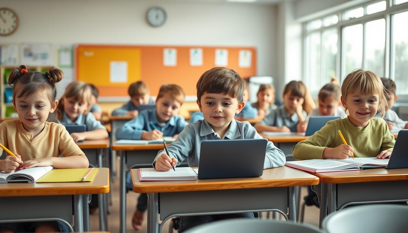 Students collaborating in study space